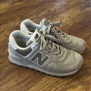 New Balance Olive Green Athletic Shoes